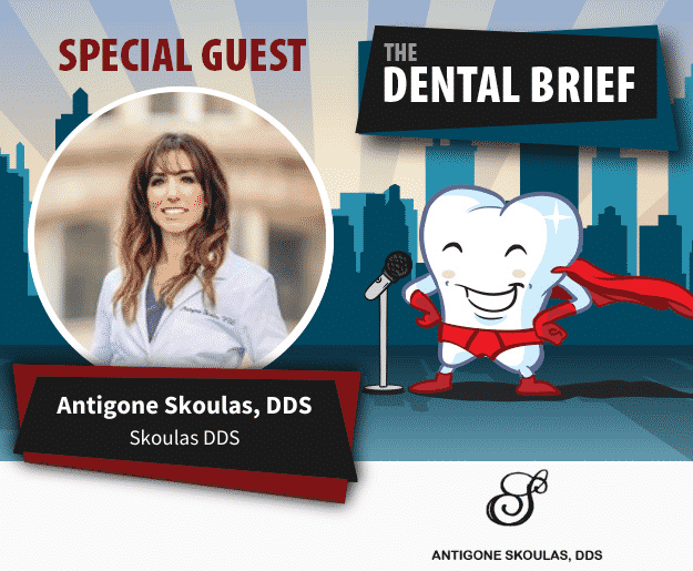 Dr. Antigone Skoulas Headshot | The Dental Brief Podcast