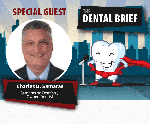 Dr. Charles Samaras Headshot | The Dental Brief Podcast